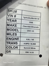 2003-2007 Chevrolet Silverado 2500HD 3500HD 'Cateye' Front Bumper