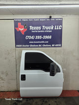 1999-2011 Ford Super Duty Front Passenger Side Door F250 F350 F450 F550 - Oxford White