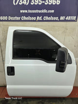 1999-2011 Ford Super Duty Front Passenger Side Door F250 F350 F450 F550 - Oxford White