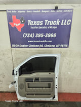 1999-2011 Ford Super Duty Front Passenger Side Door F250 F350 F450 F550 - Oxford White