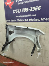 2008-2010 Ford Super Duty F250 F350 LH Driver Side Fender - Oxford White