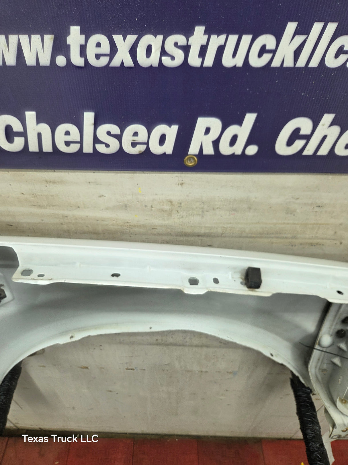 2008-2010 Ford Super Duty F250 F350 LH Driver Side Fender - Oxford White