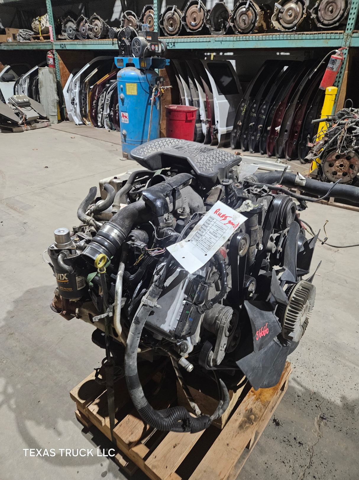 2005 LLY Duramax Diesel 6.6L Engine Runs Great