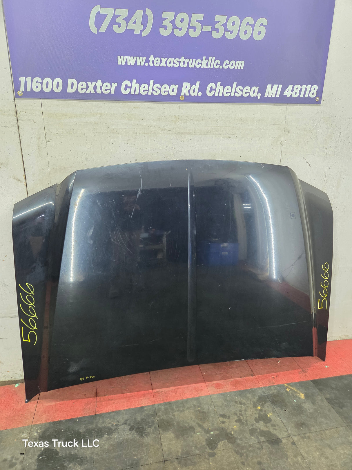 1999-2007 Ford Super Duty Hood F250 F350 F450 F550 - Dark Blue