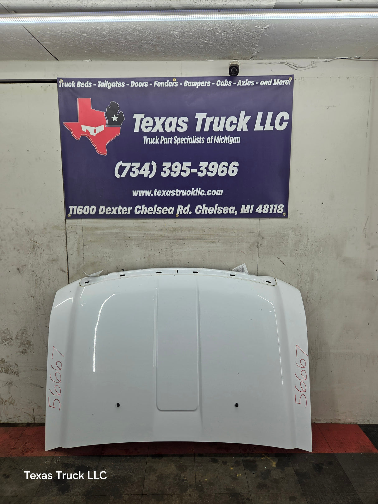 2008-2010 Ford Super Duty F250 F350 F450 F550 Hood - Oxford White