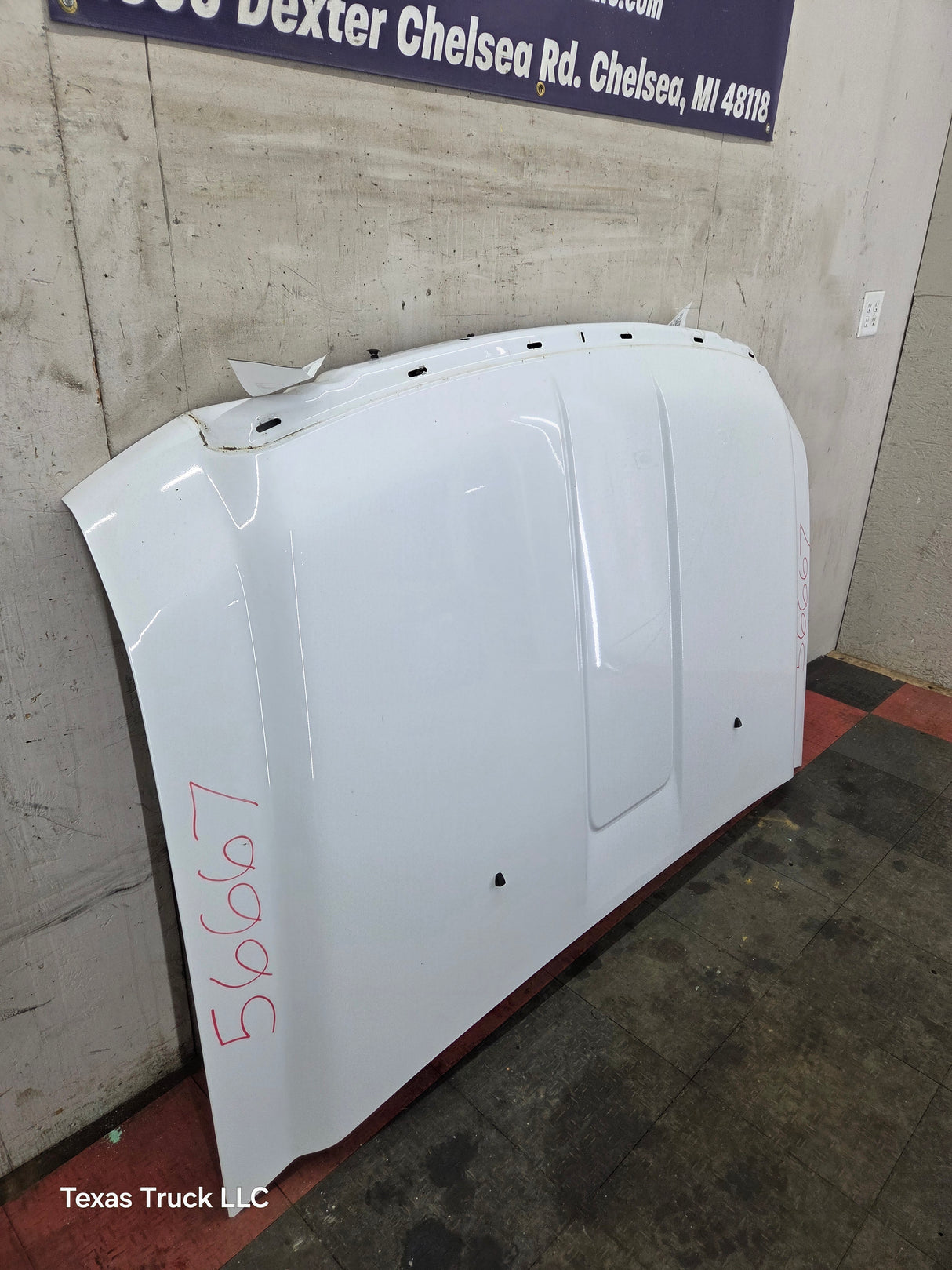 2008-2010 Ford Super Duty F250 F350 F450 F550 Hood - Oxford White