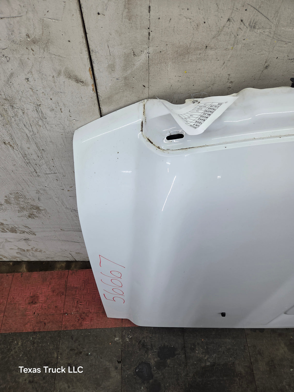 2008-2010 Ford Super Duty F250 F350 F450 F550 Hood - Oxford White