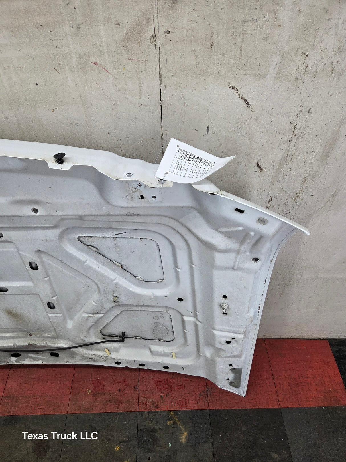 2008-2010 Ford Super Duty F250 F350 F450 F550 Hood - Oxford White