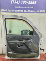 1999-2006 Chevrolet Silverado / GMC Sierra 1500 2500 3500 HD Front Driver Side Door LH - Fine Silver Birch Metallic