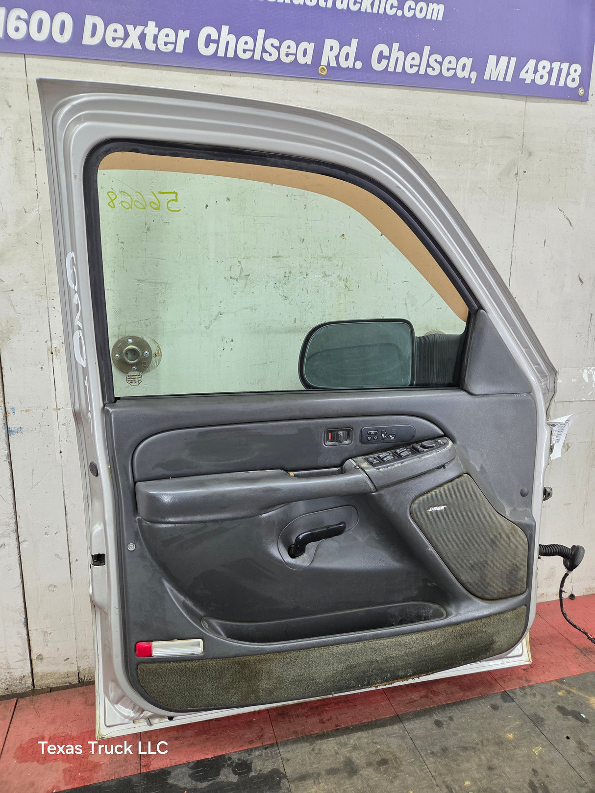 1999-2006 Chevrolet Silverado / GMC Sierra 1500 2500 3500 HD Front Driver Side Door LH - Fine Silver Birch Metallic