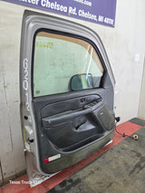 1999-2006 Chevrolet Silverado / GMC Sierra 1500 2500 3500 HD Front Driver Side Door LH - Fine Silver Birch Metallic