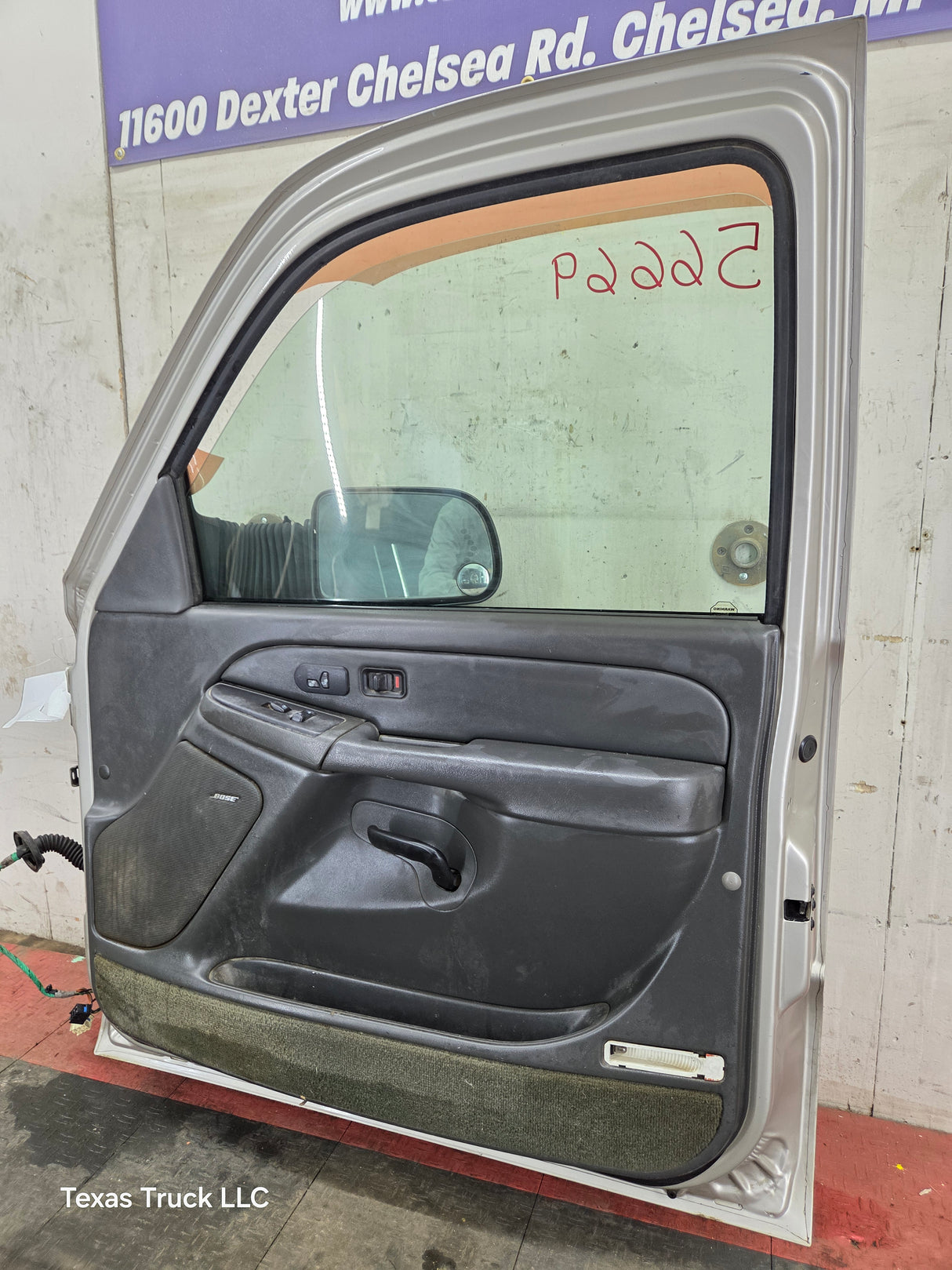 1999-2006 Chevrolet Silverado / GMC Sierra 1500 2500 3500 HD Front Passenger side Door RH - Fine Silver Birch Metallic