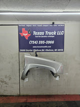 2003-2007 Chevrolet Silverado / Tahoe / Suburban 1500 2500 3500 HD RH Passenger Side "Cateye" Front Fender - Fine Silver Birch Metallic