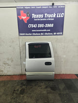 1999-2007 Chevrolet Silverado / GMC Sierra 1500 2500 3500 HD Rear Driver side LH Crew Cab rear door - Fine Silver Birch Metallic