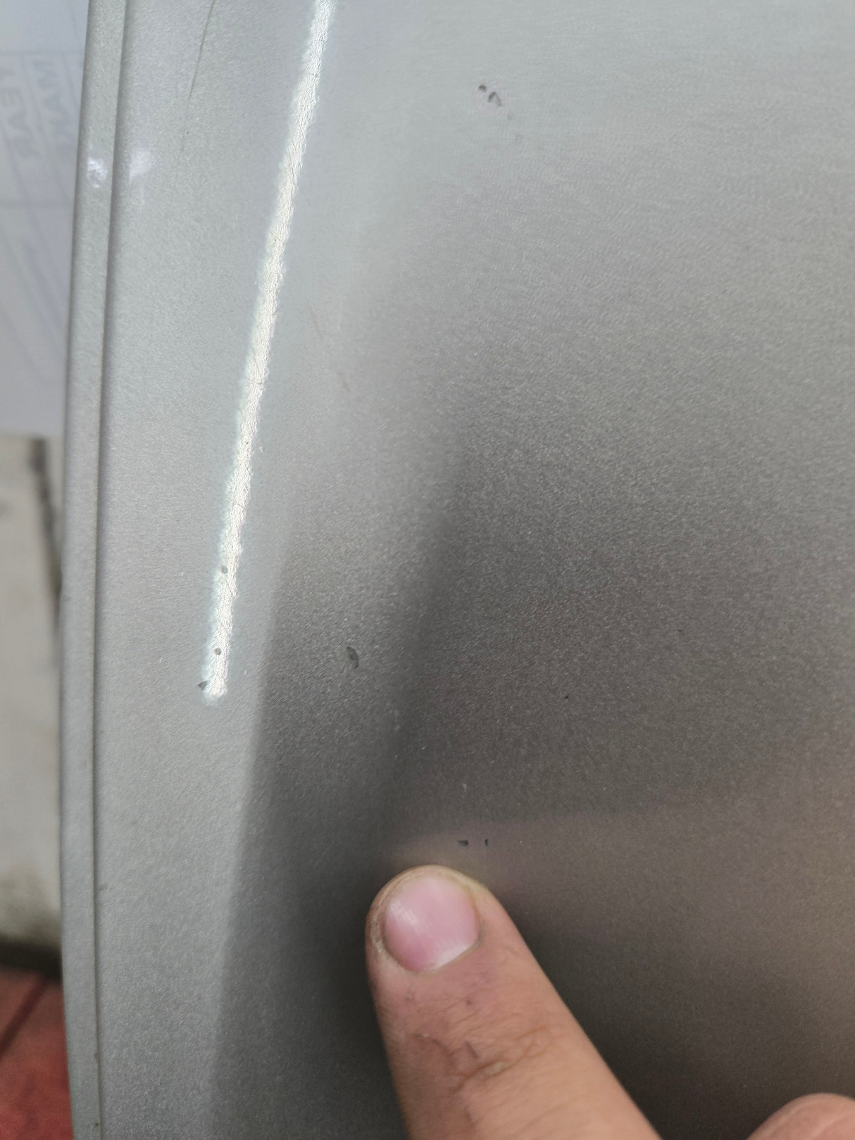 1999-2007 Chevrolet Silverado / GMC Sierra 1500 2500 3500 HD Rear Driver side LH Crew Cab rear door - Fine Silver Birch Metallic