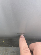 1999-2007 Chevrolet Silverado / GMC Sierra 1500 2500 3500 HD Rear Driver side LH Crew Cab rear door - Fine Silver Birch Metallic