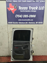 1999-2007 Chevrolet Silverado / GMC Sierra 1500 2500 3500 HD Rear Driver side LH Crew Cab rear door - Fine Silver Birch Metallic