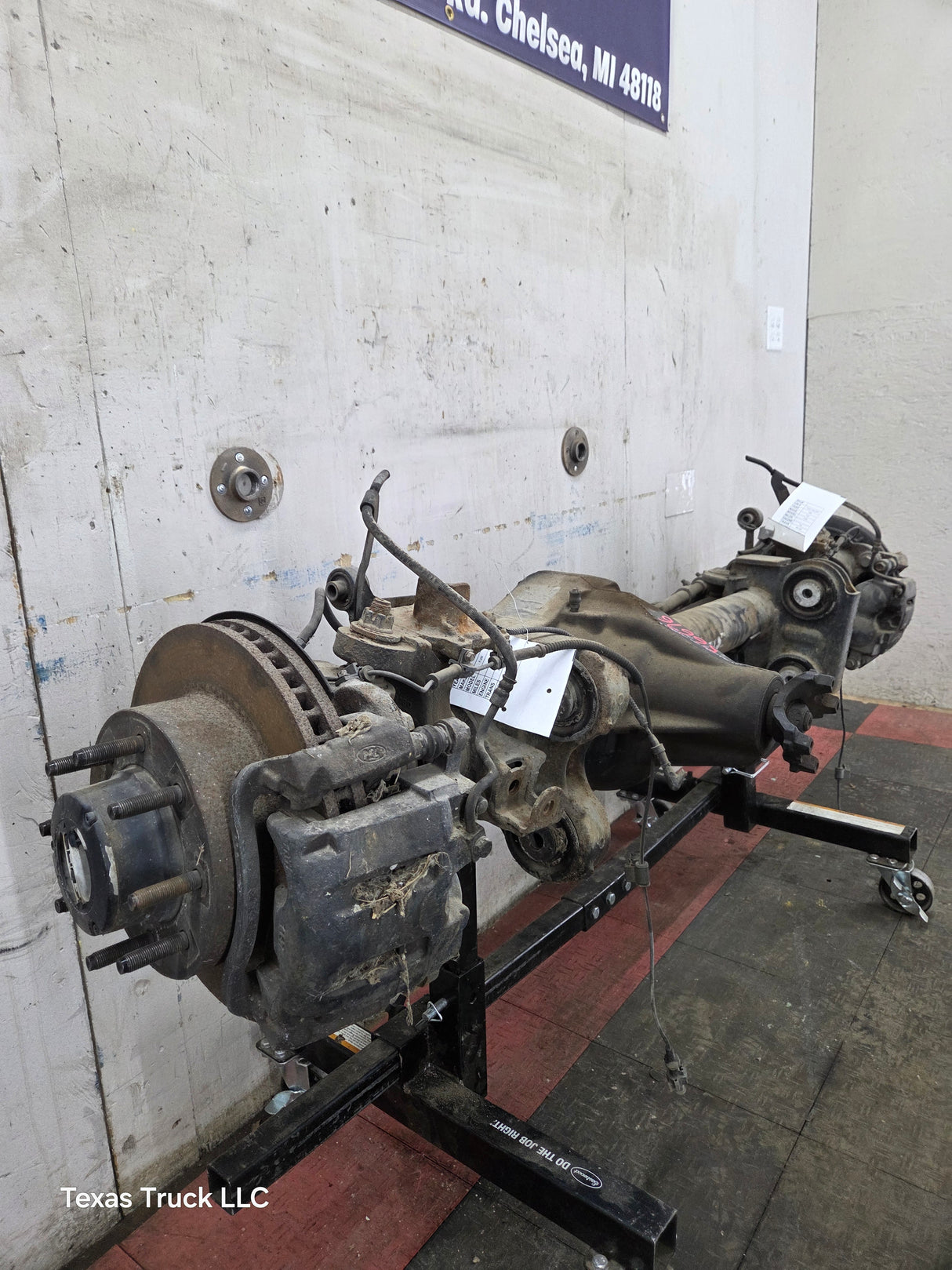 2008-2010 Ford Super Duty F250 F350 FRONT Axle 3.73 SRW