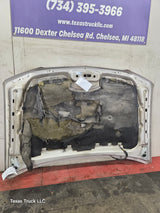 2003-2006 Chevrolet Silverado 2500 3500 Cateye HD Hood OEM - Fine Silver Birch Metallic