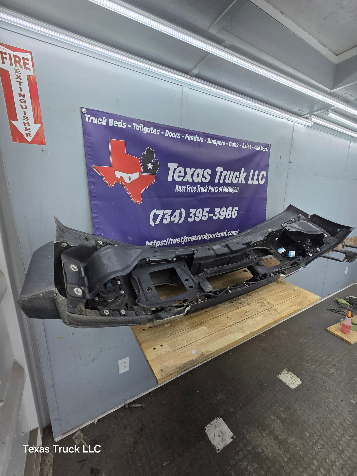 2023-2025 Ford Super Duty F450 F550 Front Bumper