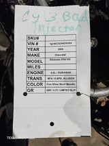 2005 LLY Duramax Diesel 6.6L Engine Runs CYL 3 Bad Injector/Misfire