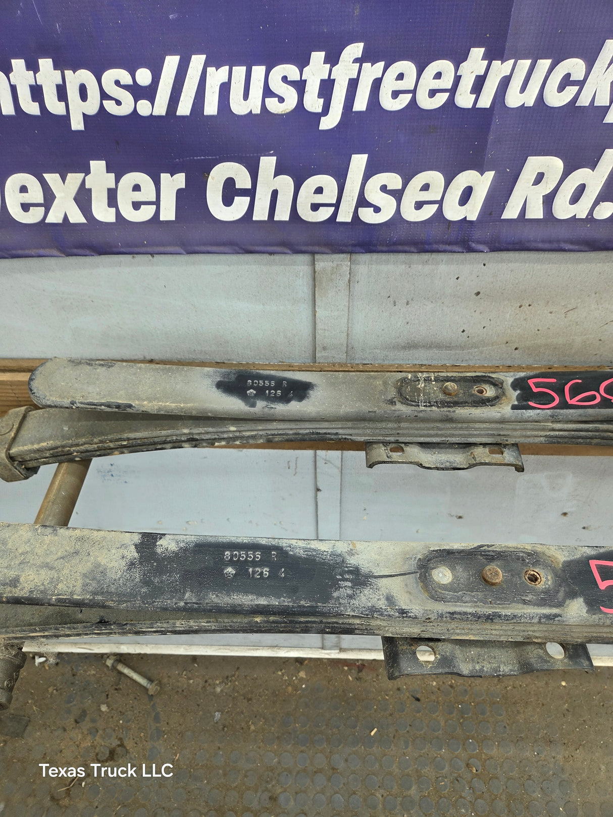 2002-2008 Dodge Ram 1500 Rear Leaf Springs 52113120 AE - Pair