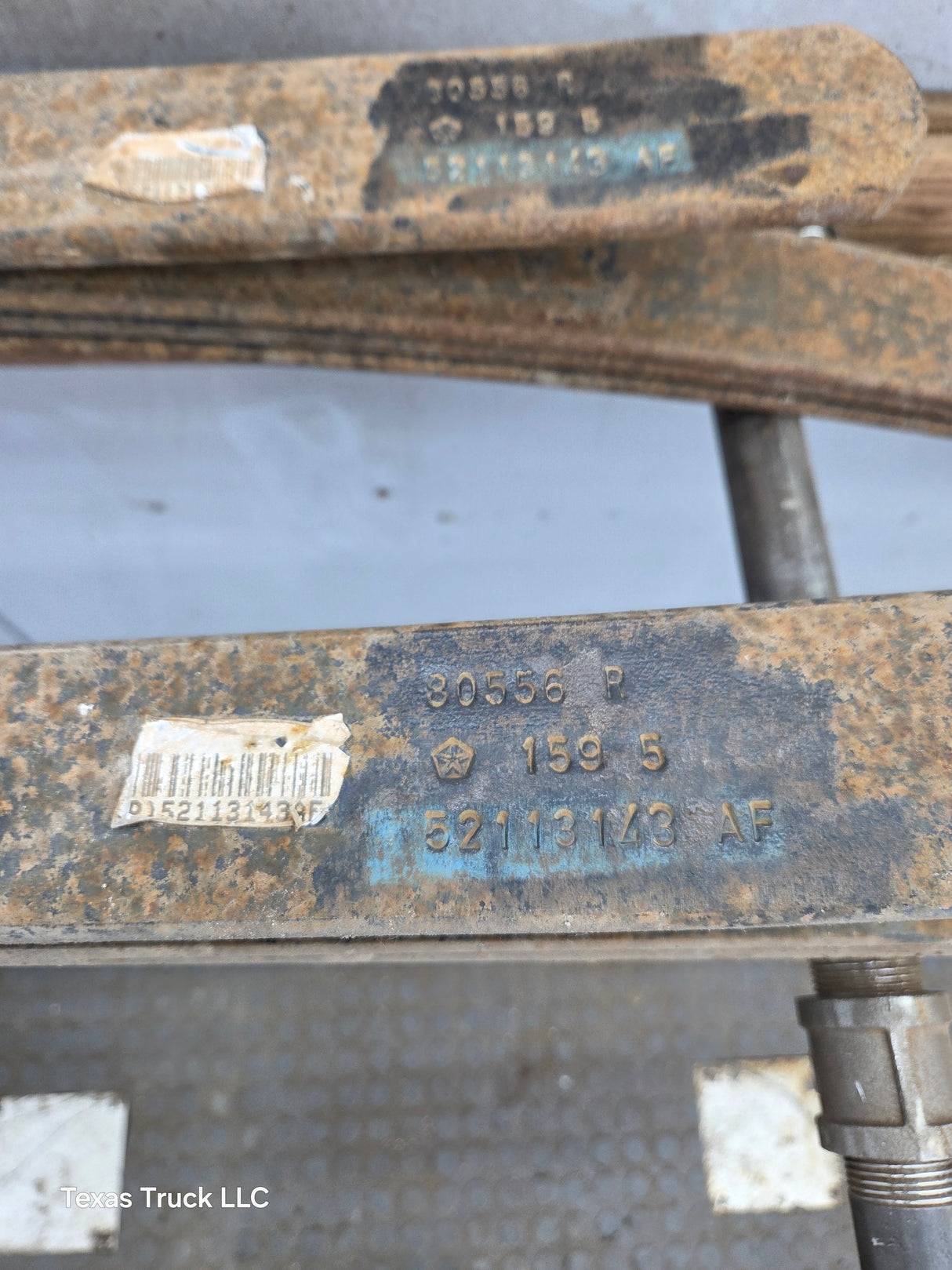 2002-2008 Dodge Ram 1500 Rear Leaf Springs 52113143 AF - Pair