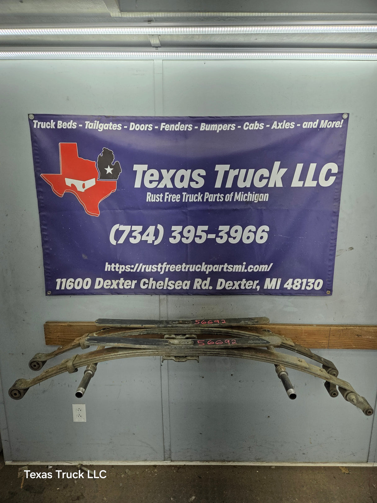 2002-2008 Dodge Ram 1500 Rear Leaf Springs 52113141 AD - Pair