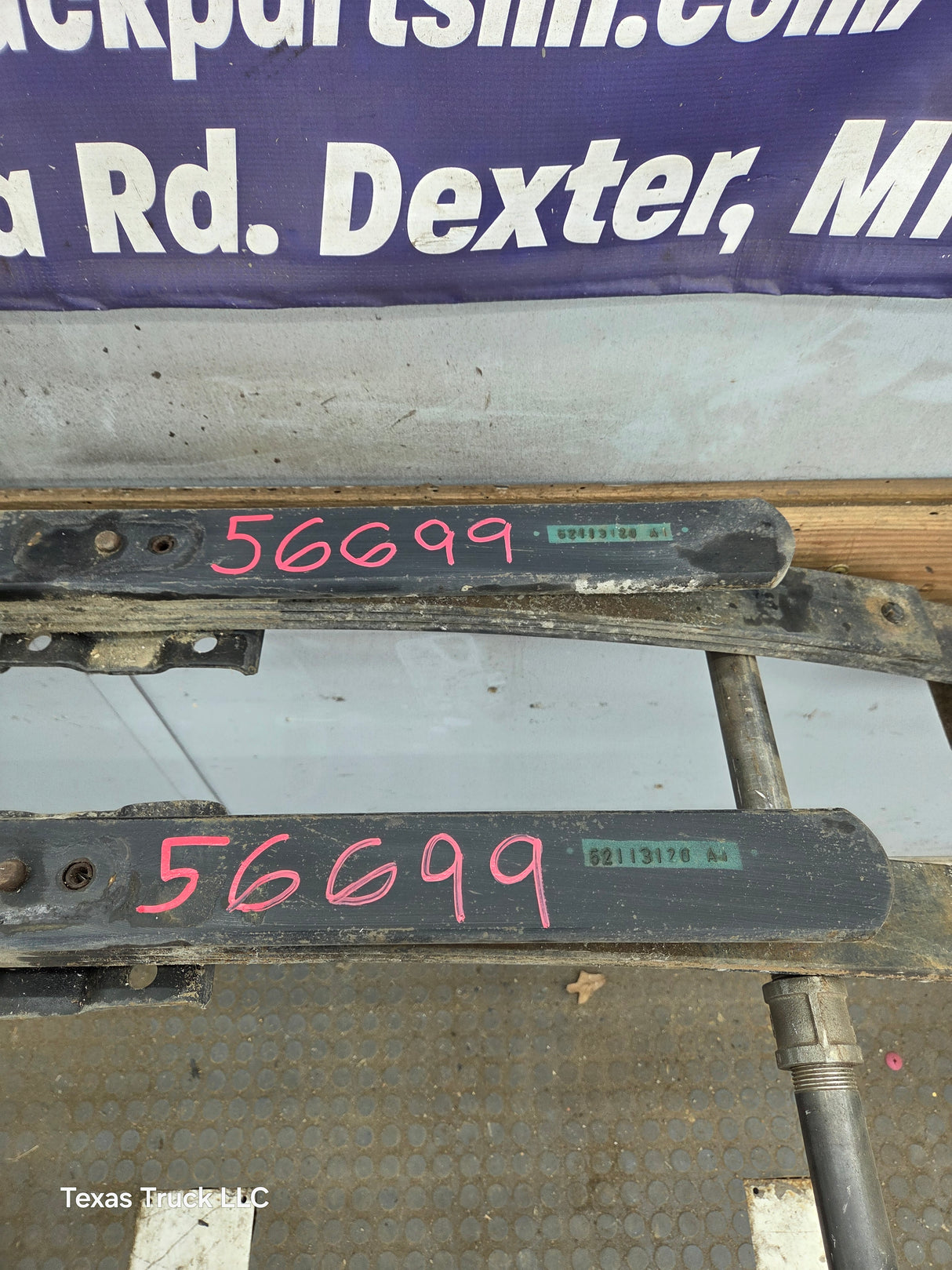 2002-2008 Dodge Ram 1500 Rear Leaf Springs 52113120AD - Pair