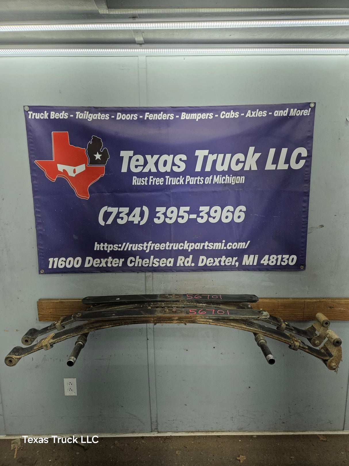 2009-2014 Ford F150 Rear Leaf Springs - Pair