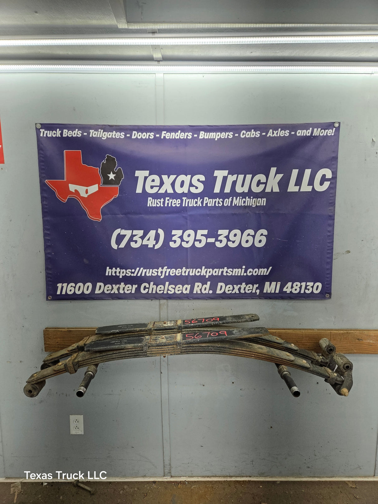 1999-2007 Ford F250 F350 Super Duty Rear Leaf Spring - Pair