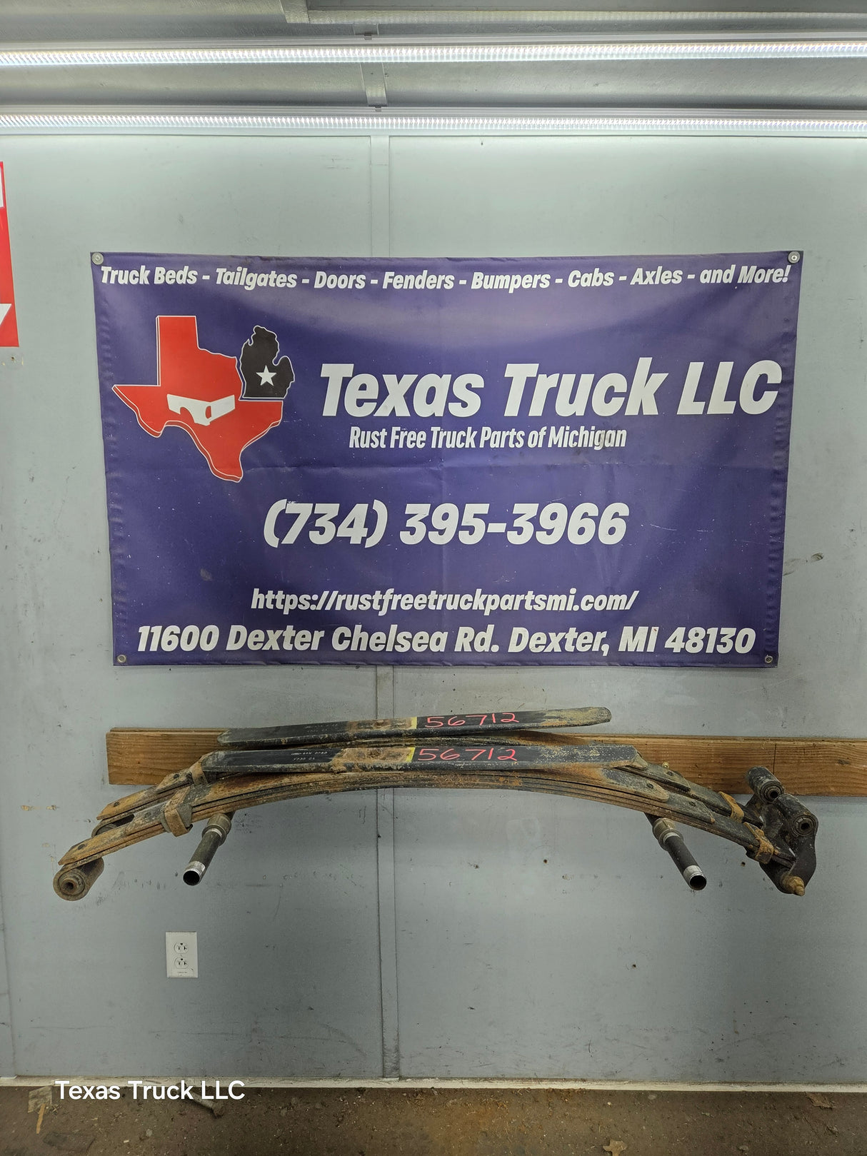 1999-2007 Ford F250 F350 Super Duty Rear Leaf Spring - Pair