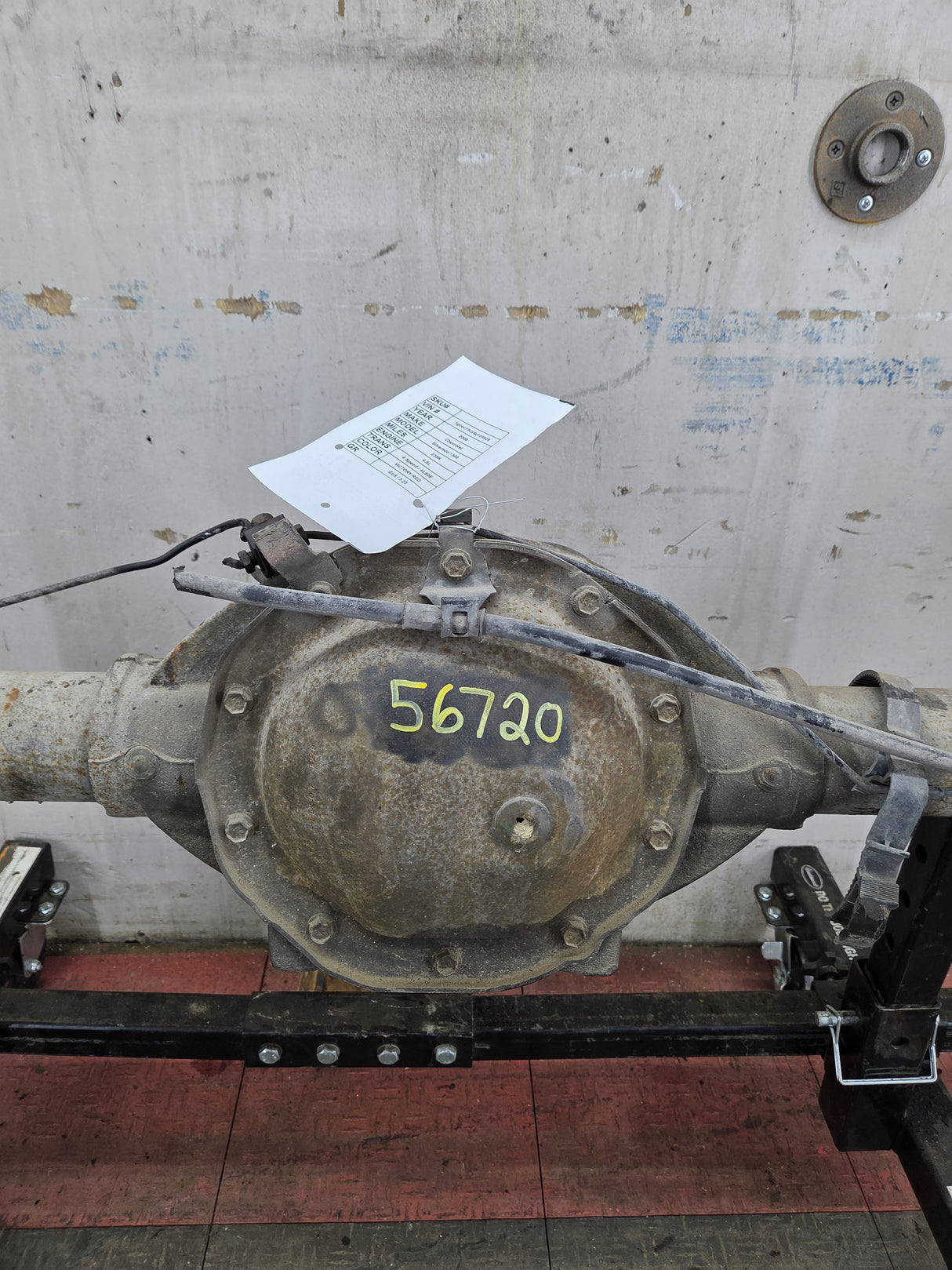 2007-2008 Chevrolet Silverado GMC Sierra 1500 Rear Axle 3.23 Gear Ratio GU5