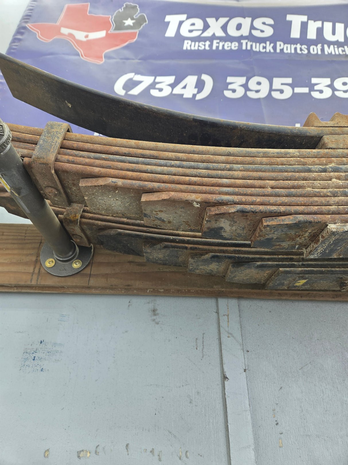 2005-2016 Ford F450 F550 Cab & Chassis Super Duty Rear Leaf Springs - Pair