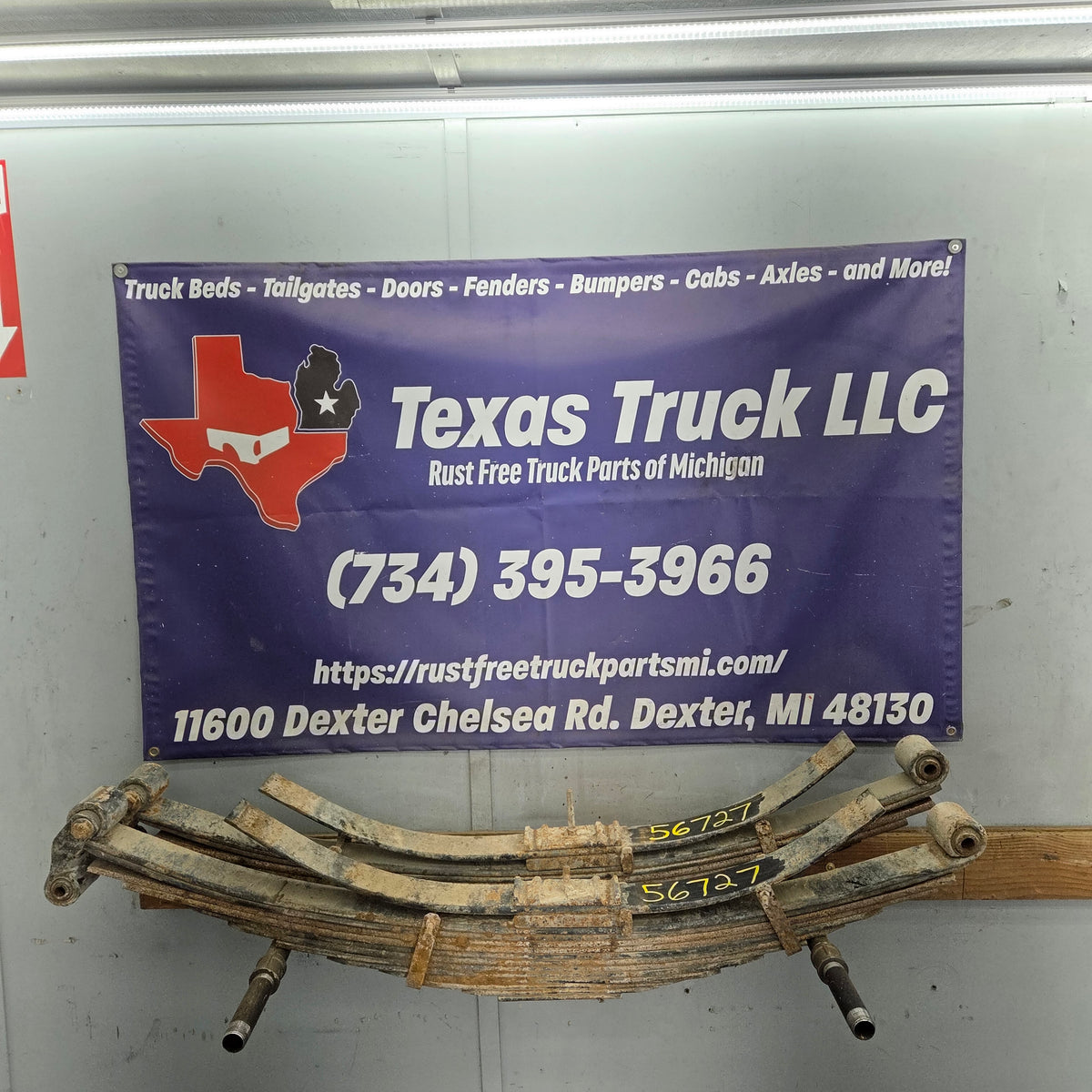 2005-2016 Ford F450 F550 Cab & Chassis Super Duty Rear Leaf Springs ...