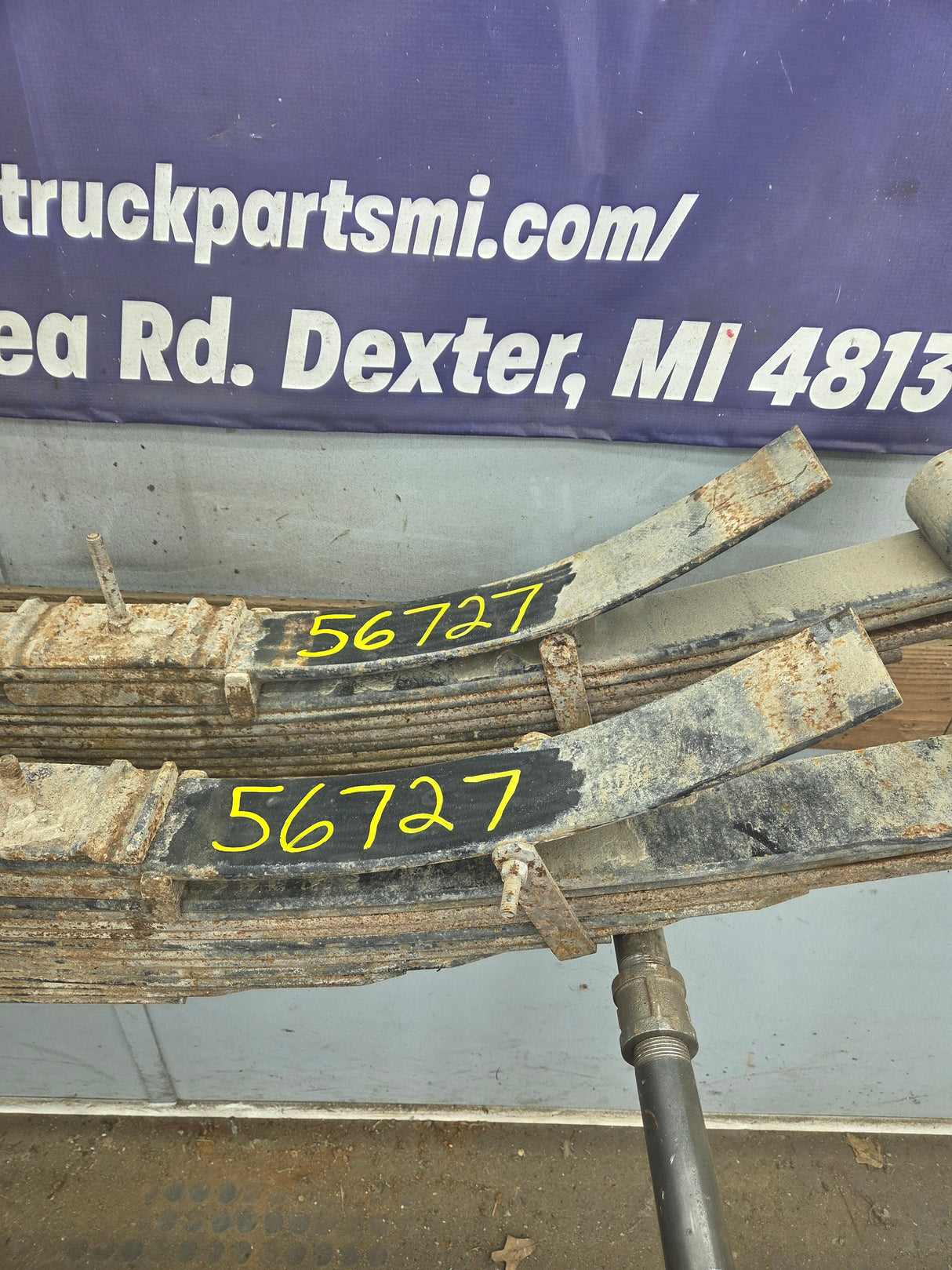 2005-2016 Ford F450 F550 Cab & Chassis Super Duty Rear Leaf Springs - Pair