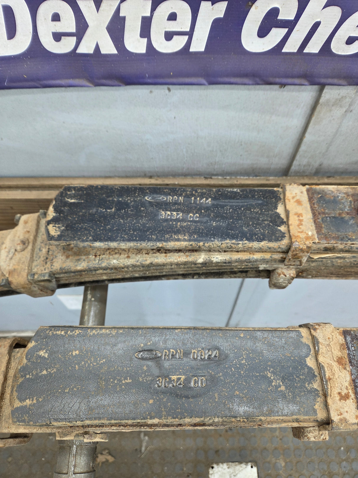 2008-2010 Ford F250 F350 Super Duty Rear Leaf Spring - Pair