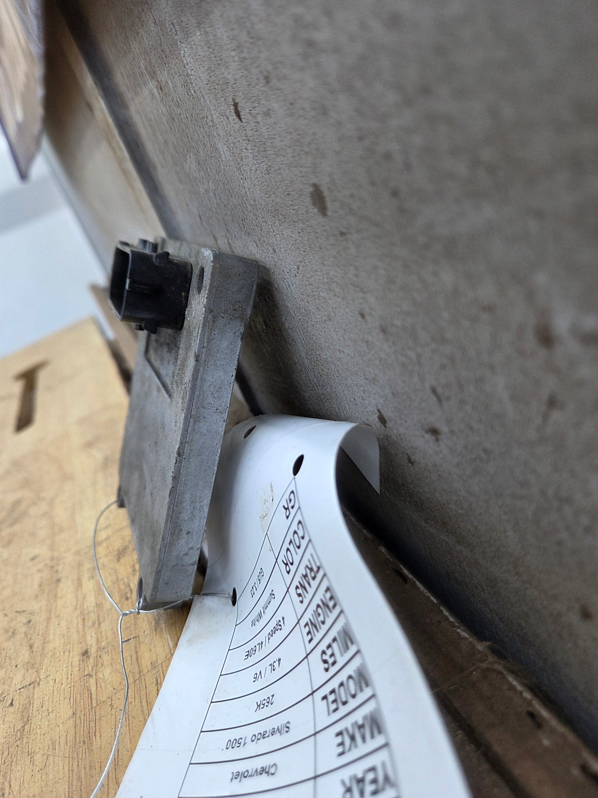 2007-2013 Chevrolet Silverado 1500 4.3L TCM Transmission Control Module AAK7 / 24255280