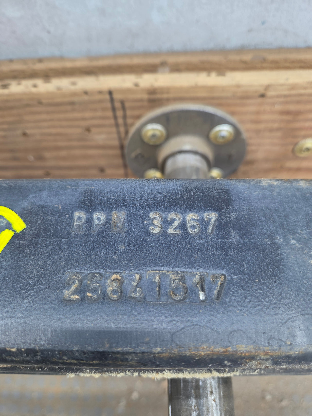 2007-2013 Chevrolet Silverado / GMC Sierra 1500 Rear Leaf Spring - Pair 25841517 RPN 3267