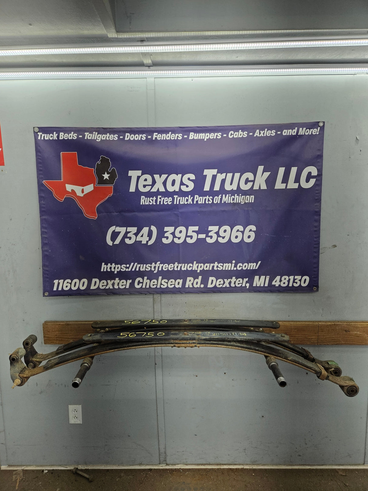 2007-2013 Chevrolet Silverado / GMC Sierra 1500 Rear Leaf Spring - Pair 20901044 RPN 3400