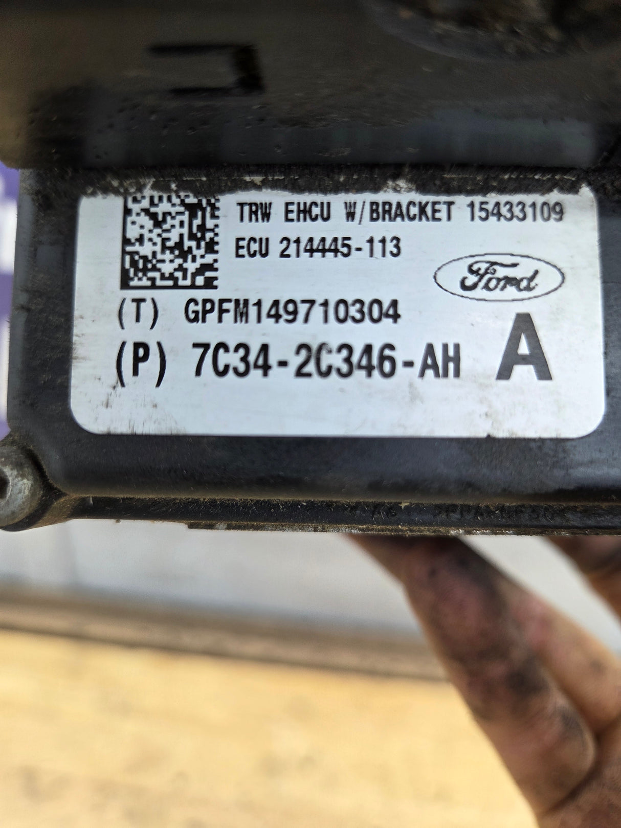 2008-2010 Ford Super Duty F250 F350 ABS Pump Module Control Assembly 7C34-2C346-AJ