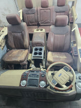 2011-2012 Ford F250 F350 F450 F550 Super Duty Crew Cab Complete King Ranch Interior