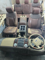 2011-2012 Ford F250 F350 F450 F550 Super Duty Crew Cab Complete King Ranch Interior