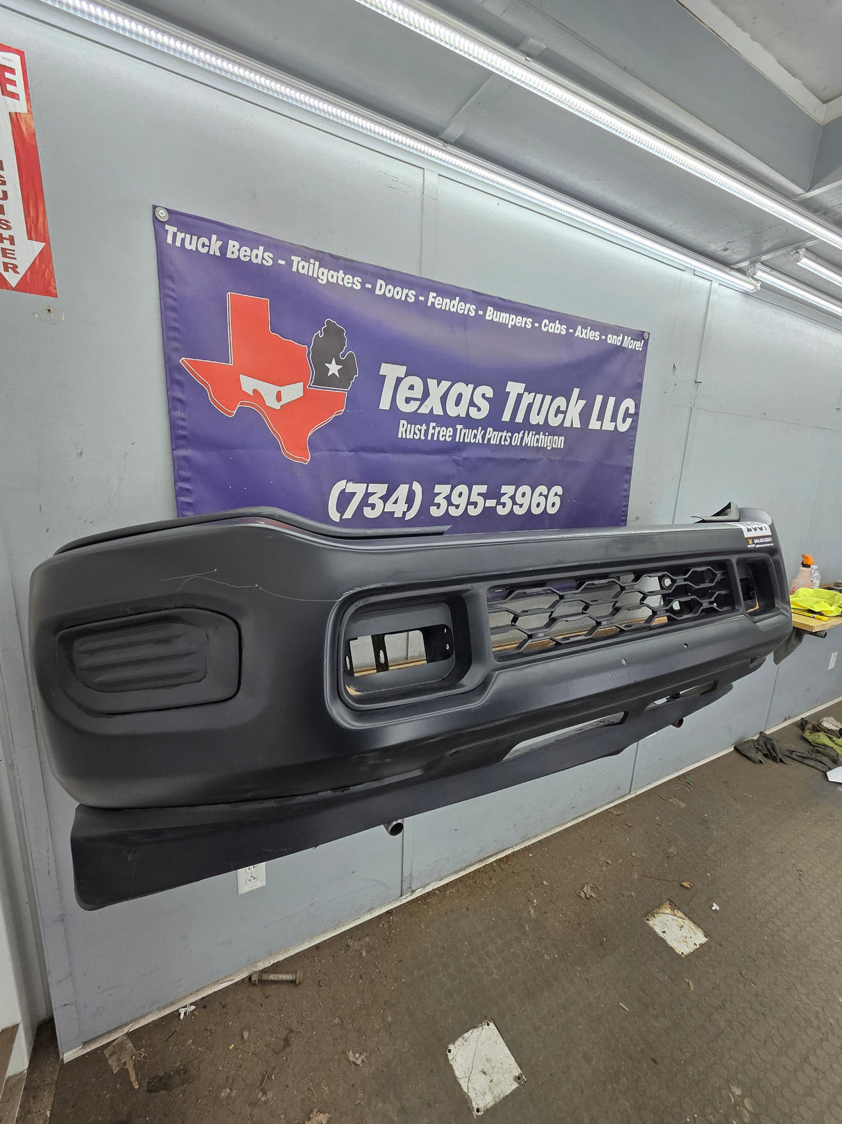 2019-2024 Dodge Ram 4500 5500 5th Gen Front Bumper - Black