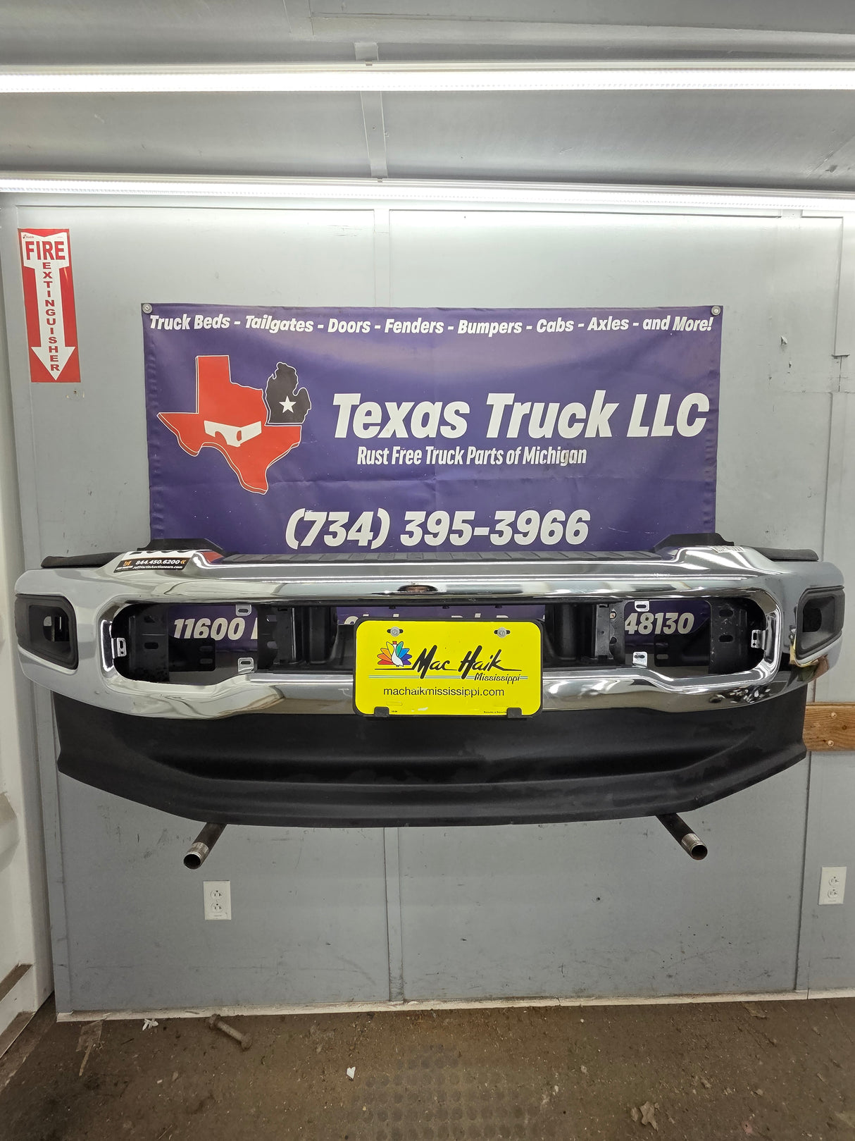 2023-2025 Ford Super Duty F250 F350 Front Bumper - Chrome