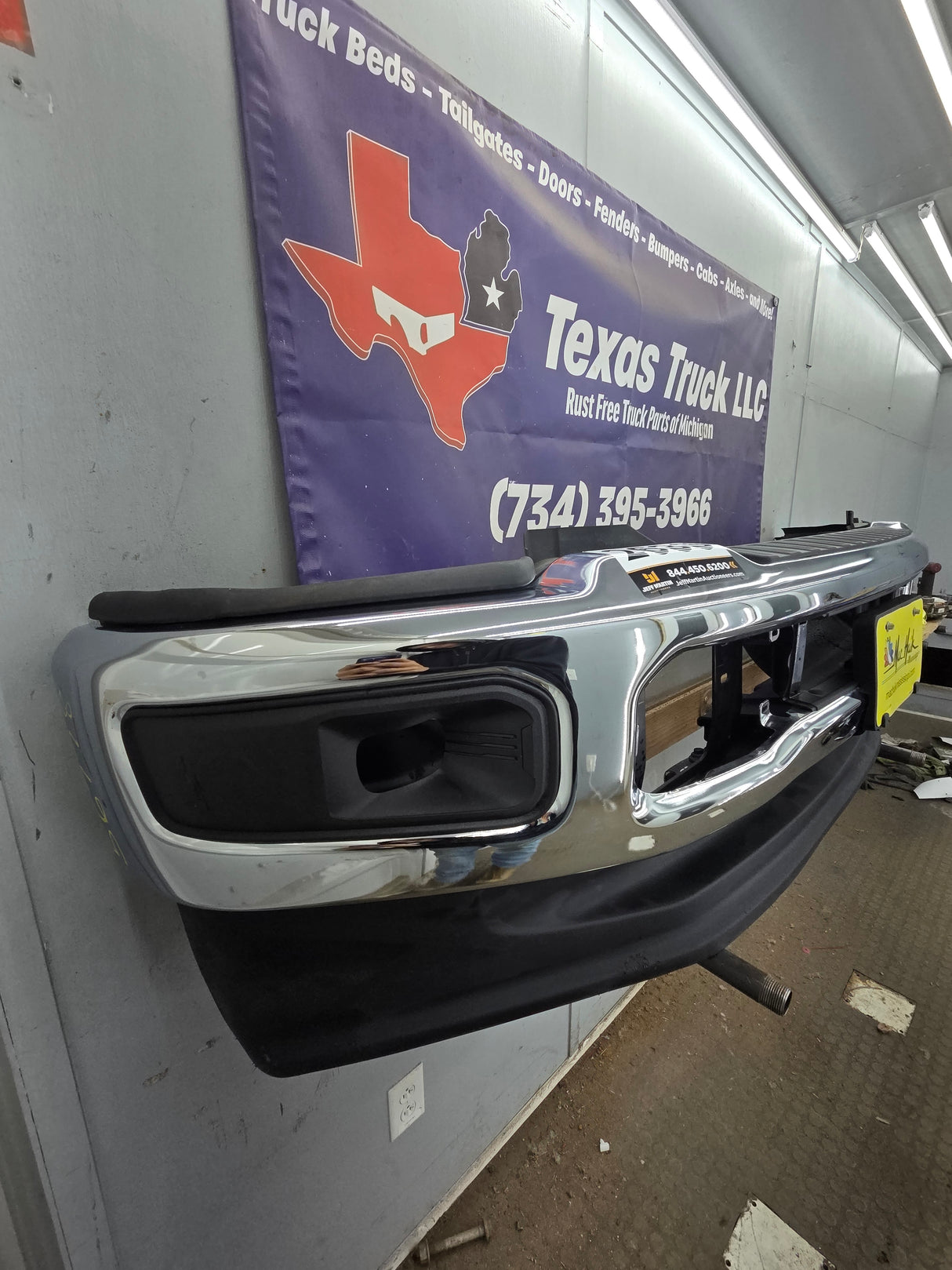 2023-2025 Ford Super Duty F250 F350 Front Bumper - Chrome