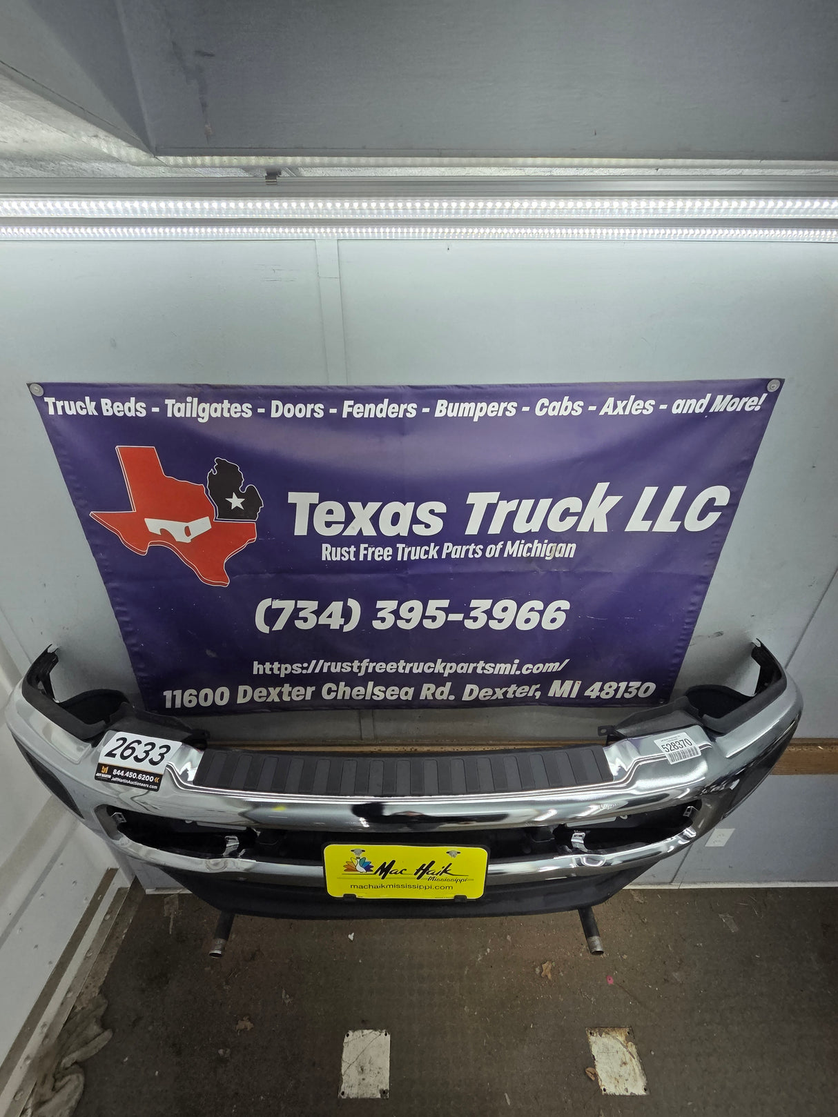 2023-2025 Ford Super Duty F250 F350 Front Bumper - Chrome