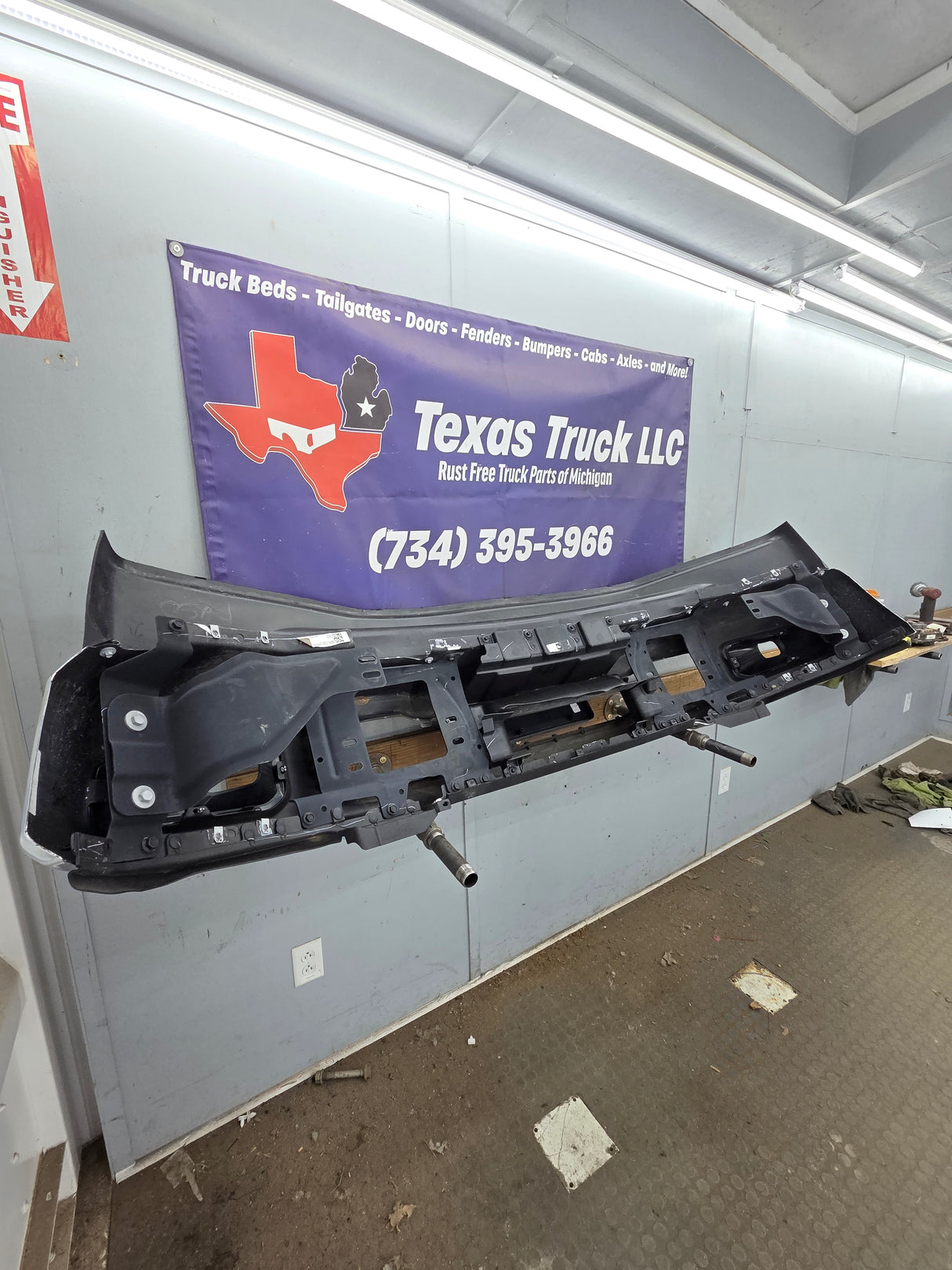 2023-2025 Ford Super Duty F250 F350 Front Bumper - Chrome