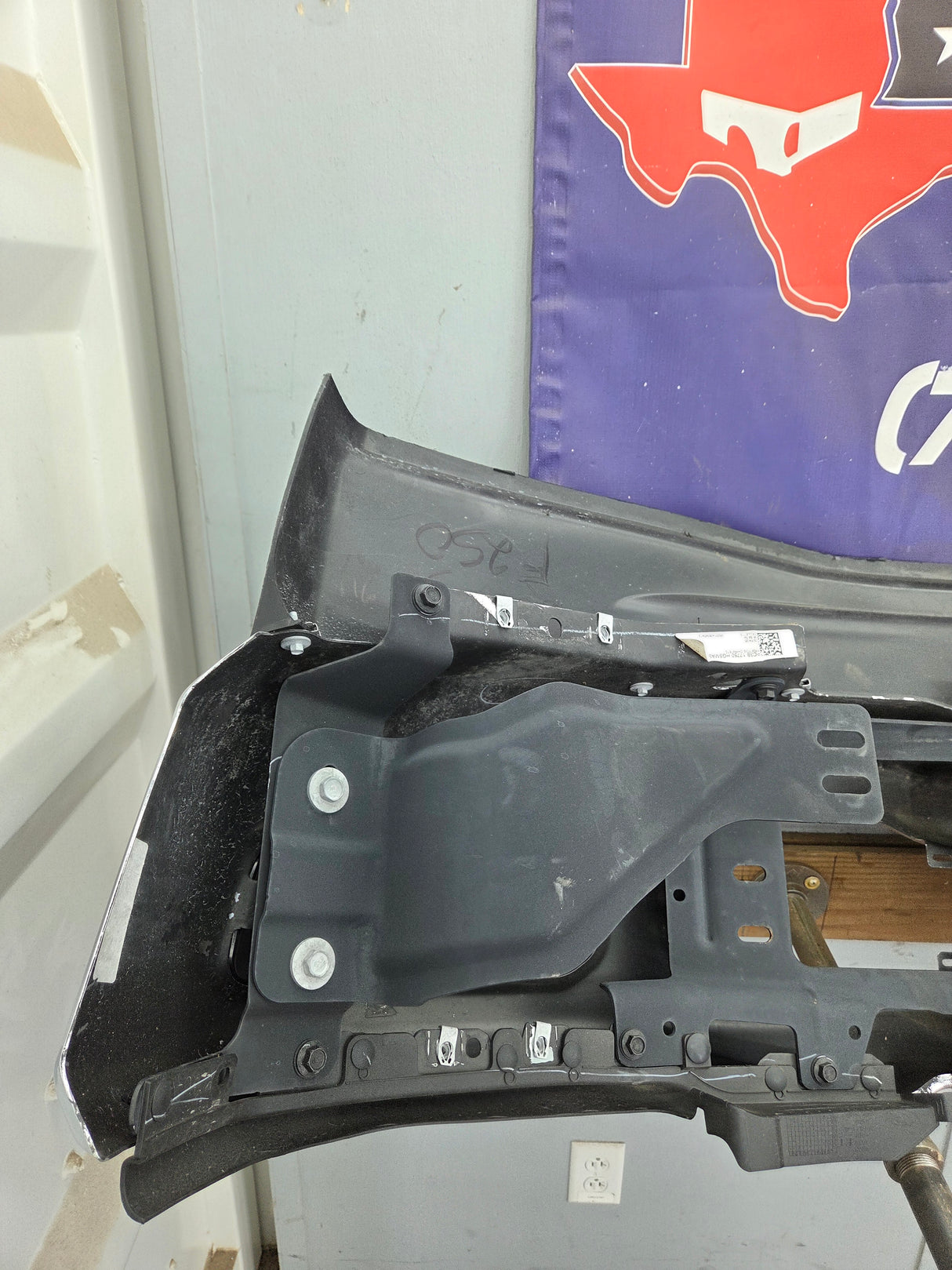 2023-2025 Ford Super Duty F250 F350 Front Bumper - Chrome