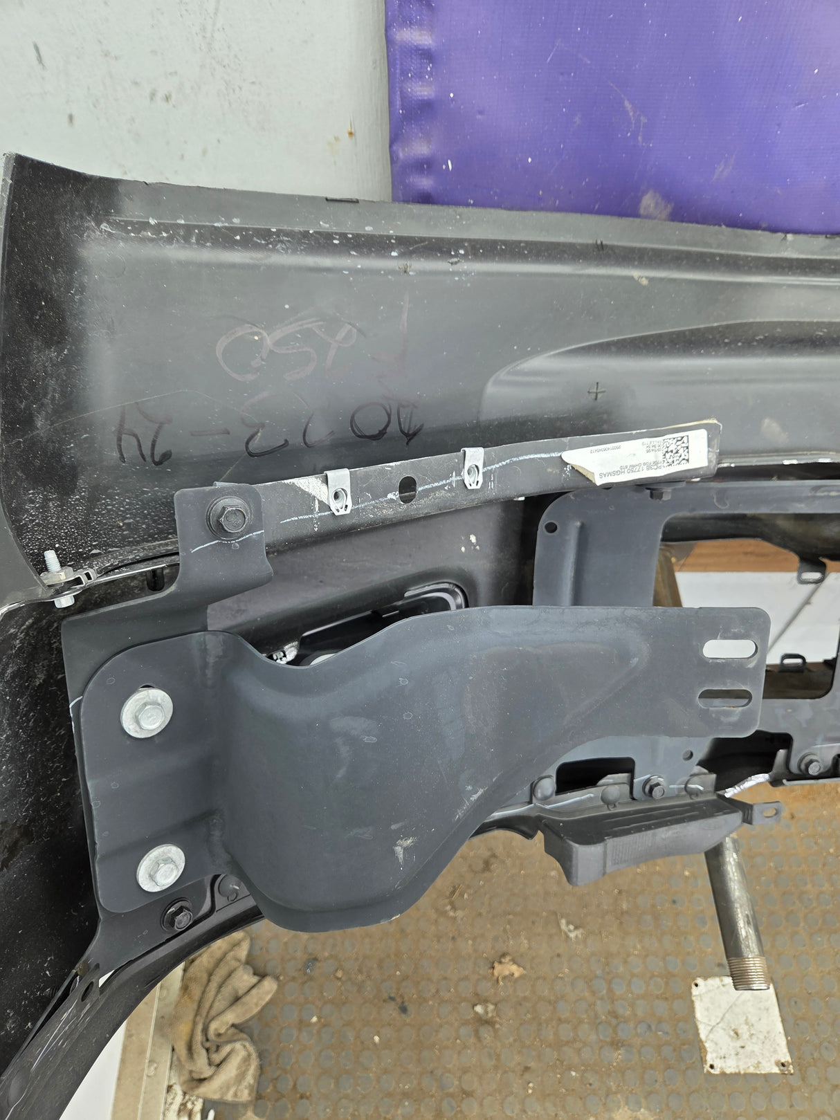 2023-2025 Ford Super Duty F250 F350 Front Bumper - Chrome